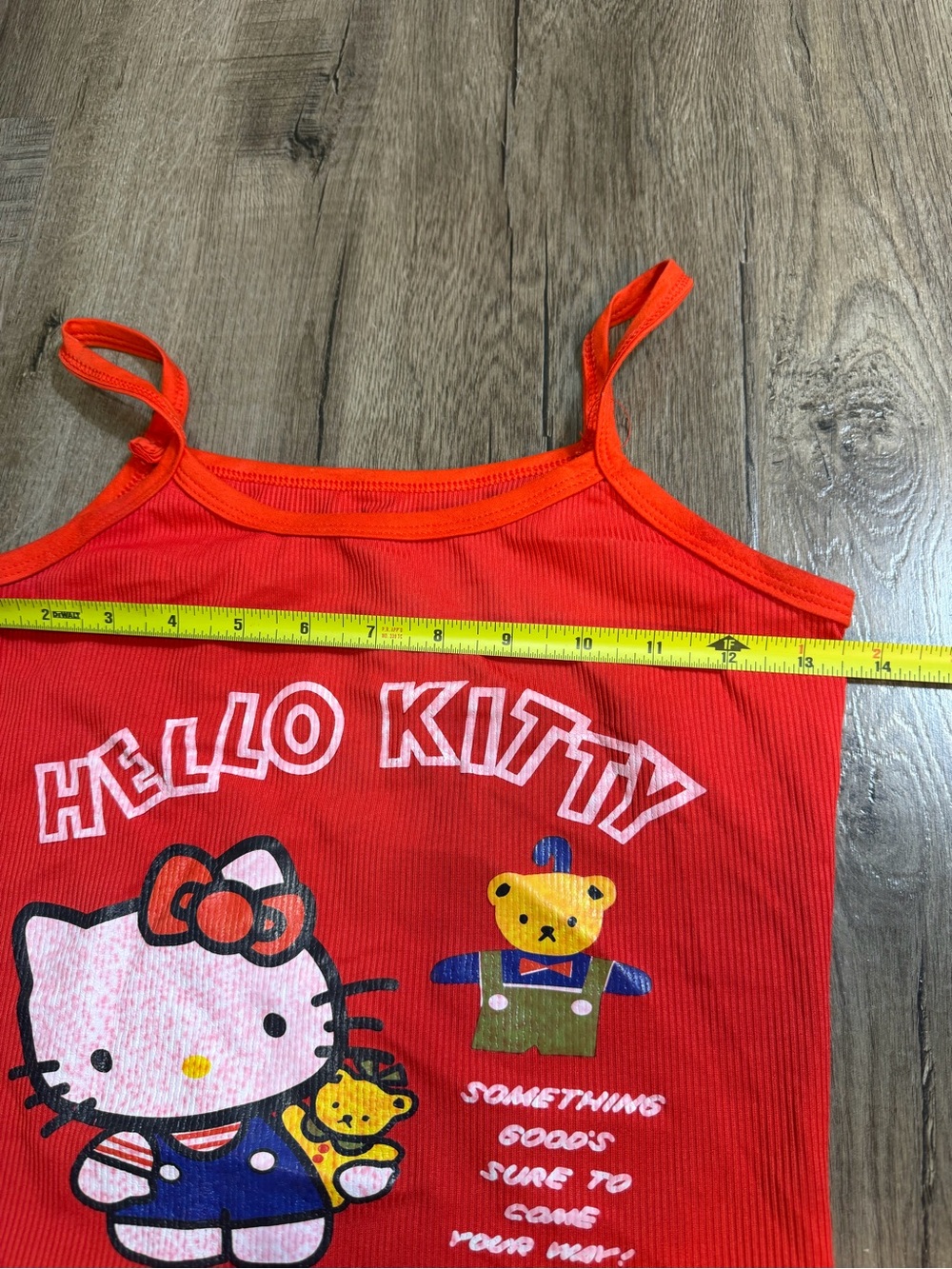 Hello Kitty Red Girls' Camisole Tank with Character Print - Picture 3 of 4